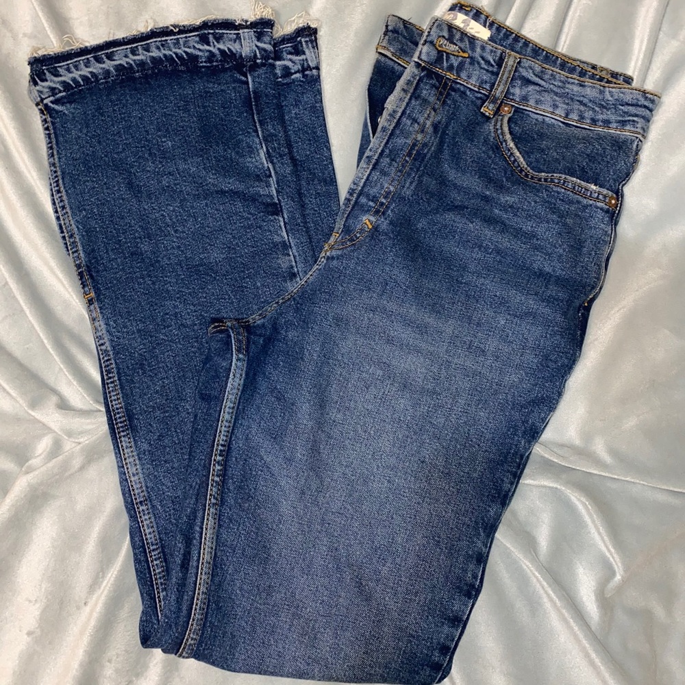 Women’s We the Free Dark-Med. Wash Jeans